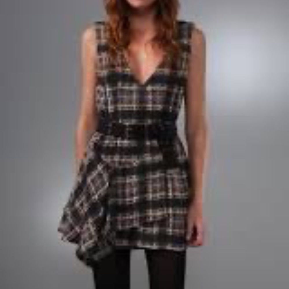 Nannette Lepore Plaid dress